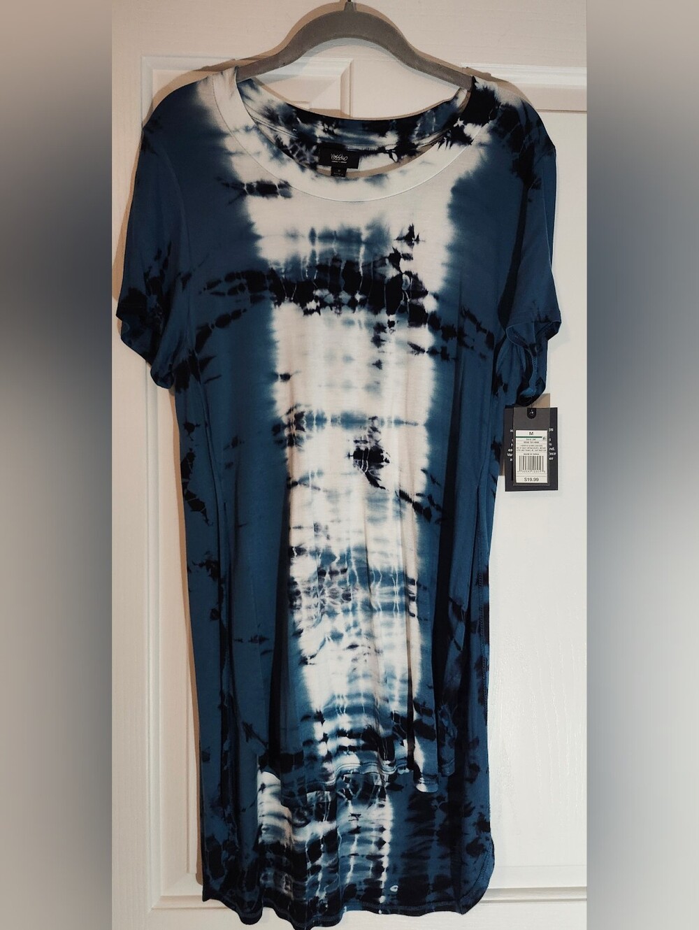 NWT Mossimo Tie Dye High-Low Short Sleeved Shirt